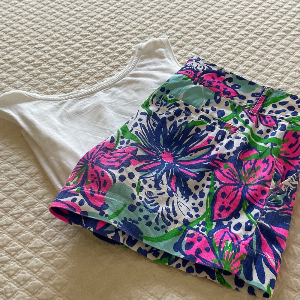 Lilly Pulitzer In The Garden Callahan Shorts